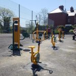 outdoor gym equipment